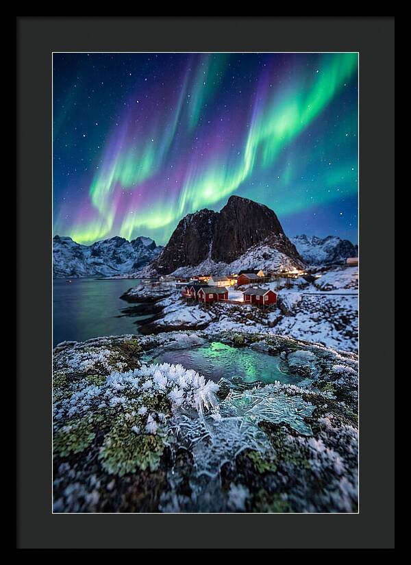 Northern Lights Above Lofoten