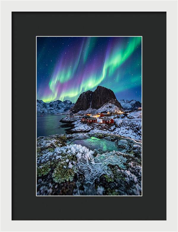 Northern Lights Above Lofoten