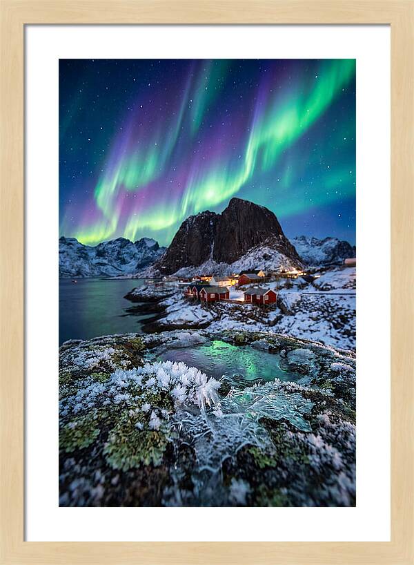 Northern Lights Above Lofoten