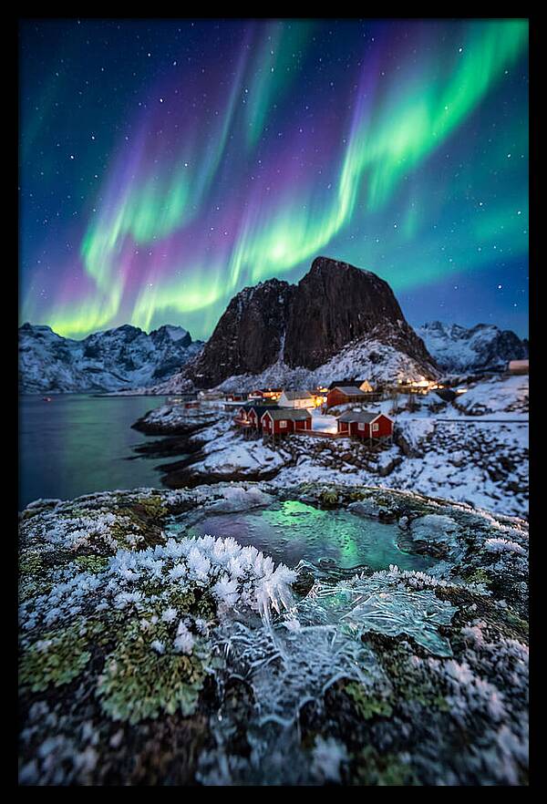 Northern Lights Above Lofoten