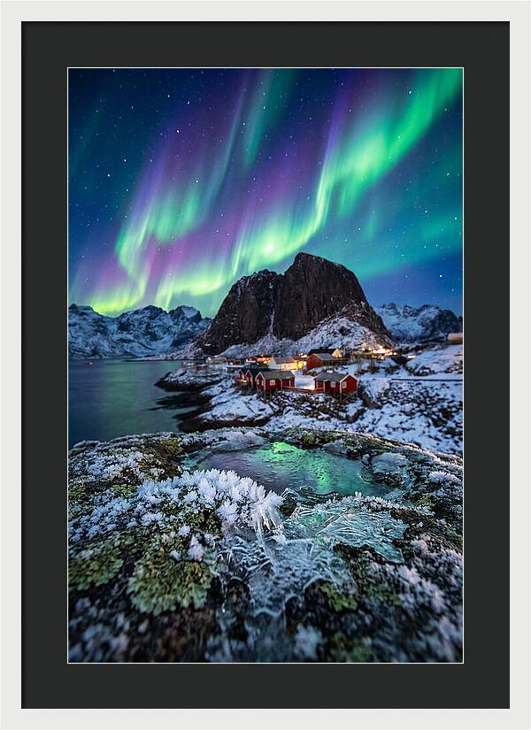 Northern Lights Above Lofoten