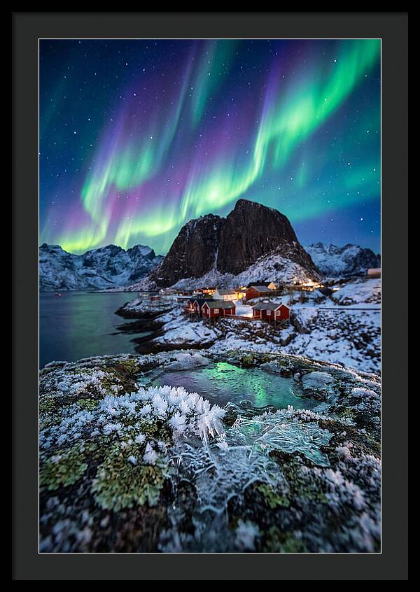 Northern Lights Above Lofoten
