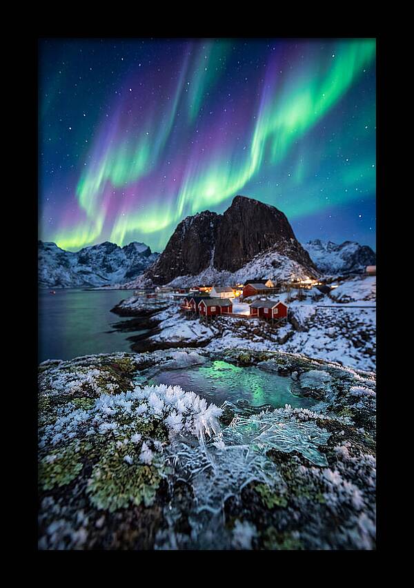 Northern Lights Above Lofoten