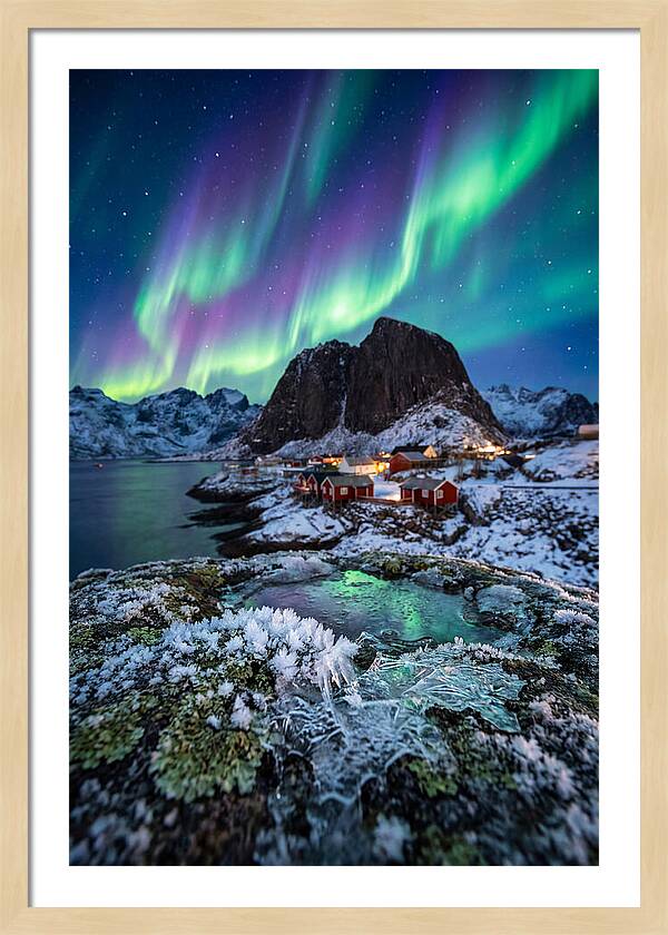 Northern Lights Above Lofoten