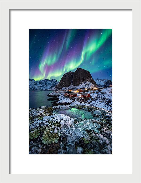Northern Lights Above Lofoten
