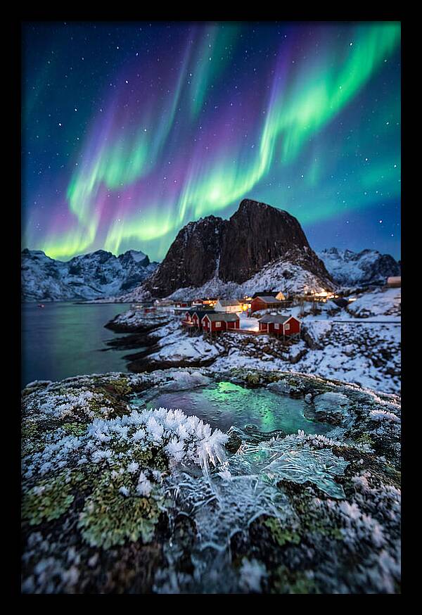 Northern Lights Above Lofoten