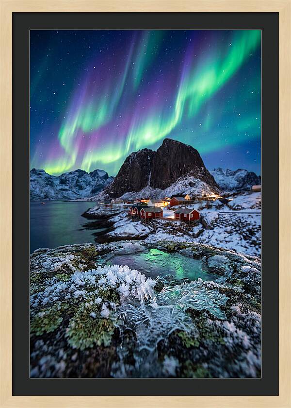 Northern Lights Above Lofoten