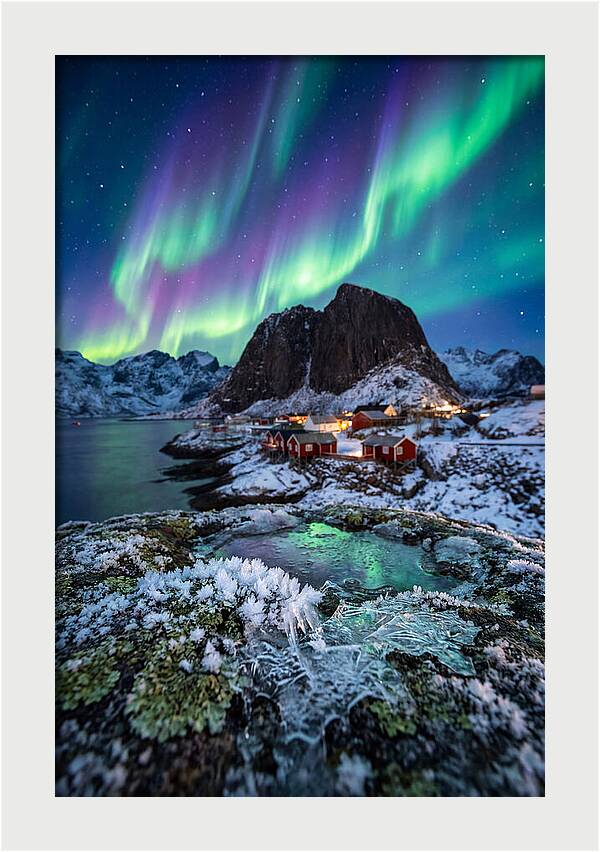 Northern Lights Above Lofoten