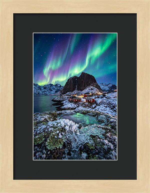 Northern Lights Above Lofoten