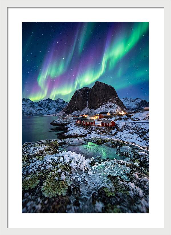 Northern Lights Above Lofoten