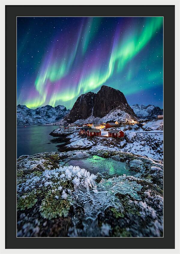 Northern Lights Above Lofoten