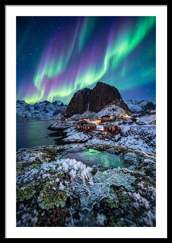 Northern Lights Above Lofoten