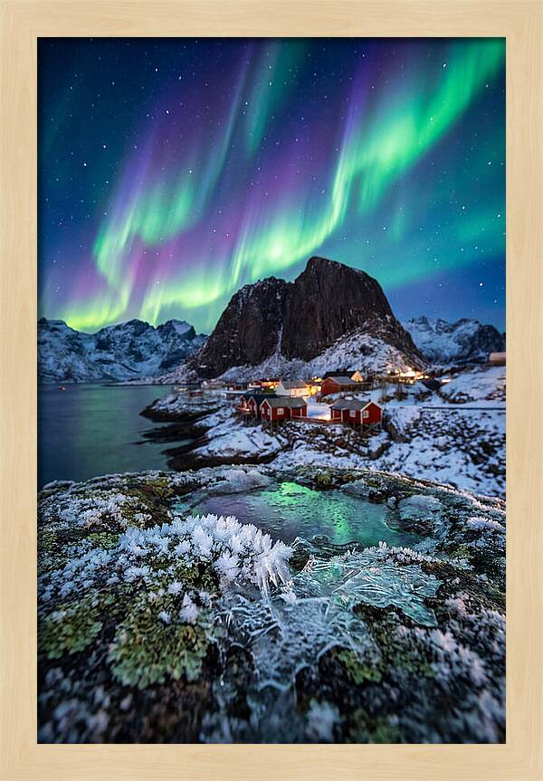Northern Lights Above Lofoten