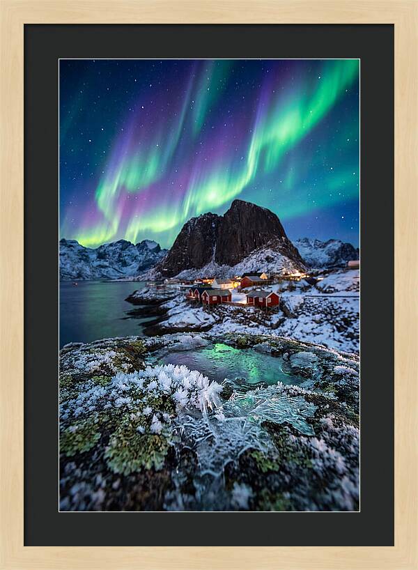 Northern Lights Above Lofoten