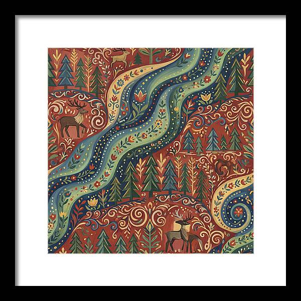 Northern Lights Folk Art