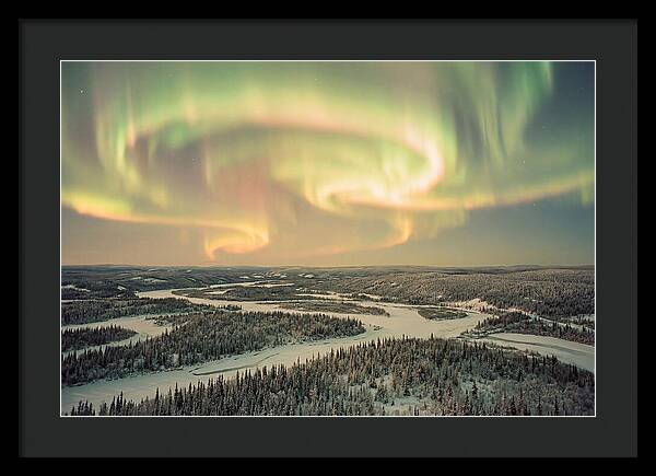 Northern Lights Over Finnish Lapland