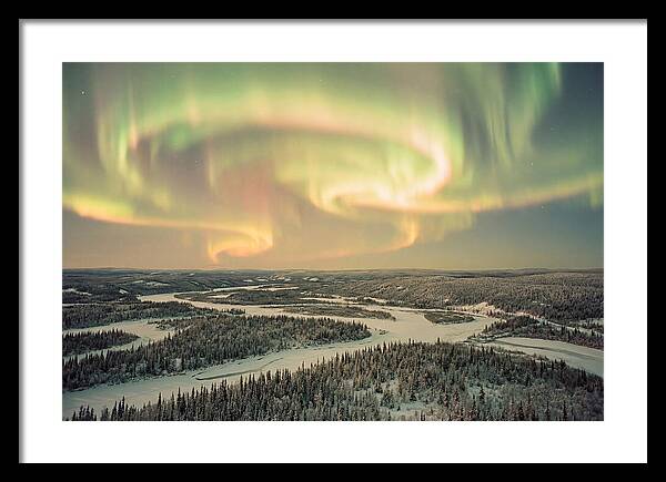 Northern Lights Over Finnish Lapland