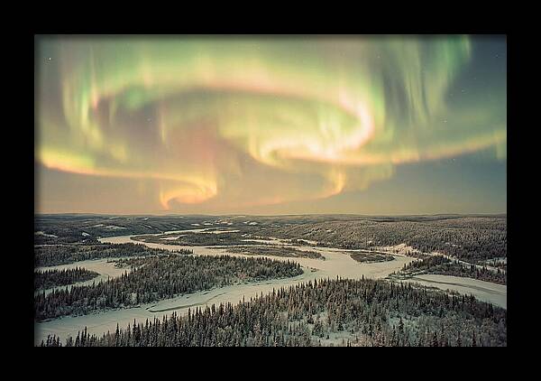 Northern Lights Over Finnish Lapland