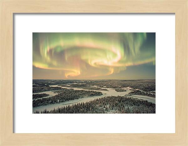 Northern Lights Over Finnish Lapland