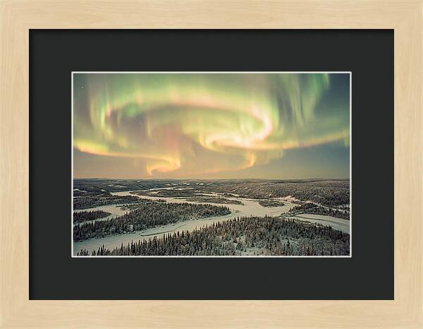 Northern Lights Over Finnish Lapland