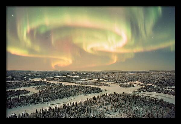 Northern Lights Over Finnish Lapland