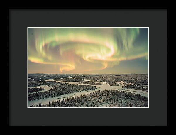 Northern Lights Over Finnish Lapland