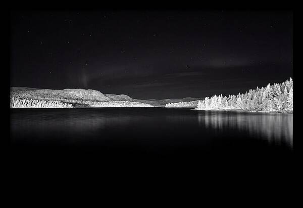 Northern Lights Over Tornetrask Lake