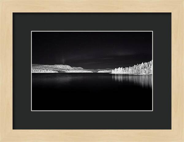 Northern Lights Over Tornetrask Lake