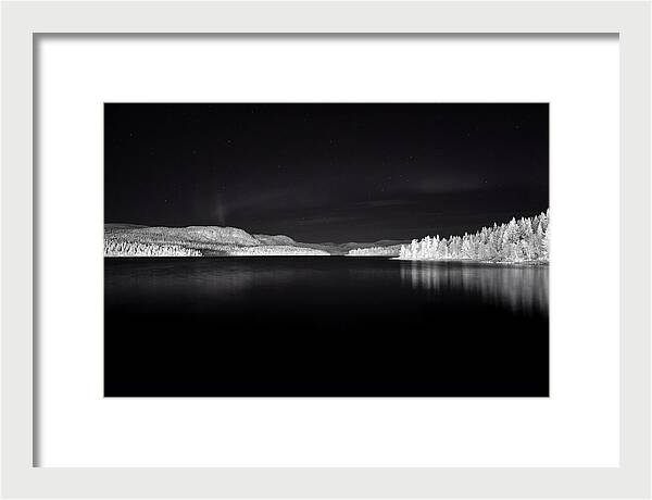 Northern Lights Over Tornetrask Lake
