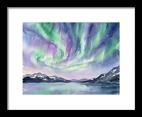 Northern Lights Over Tranquil Waters