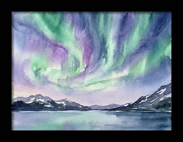 Northern Lights Over Tranquil Waters