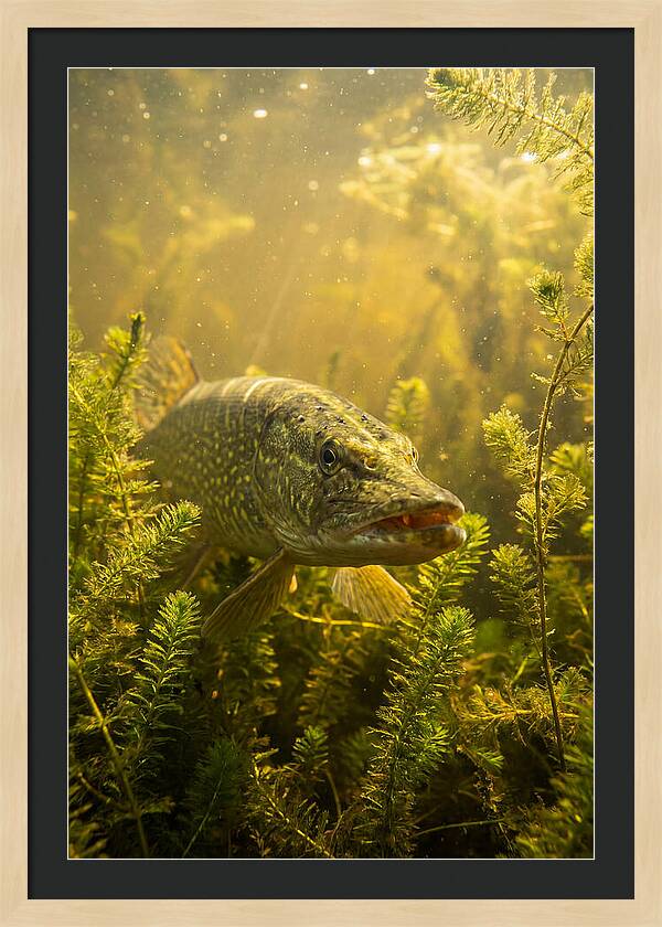 Northern Pike Lurking