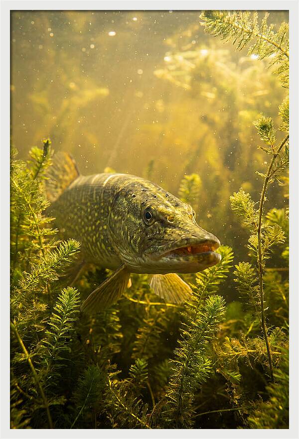 Northern Pike Lurking