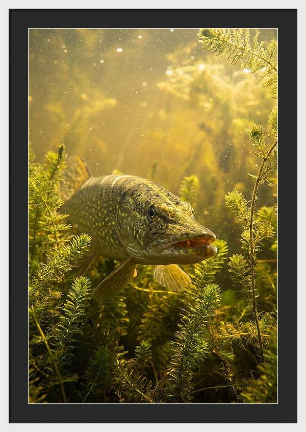 Northern Pike Lurking