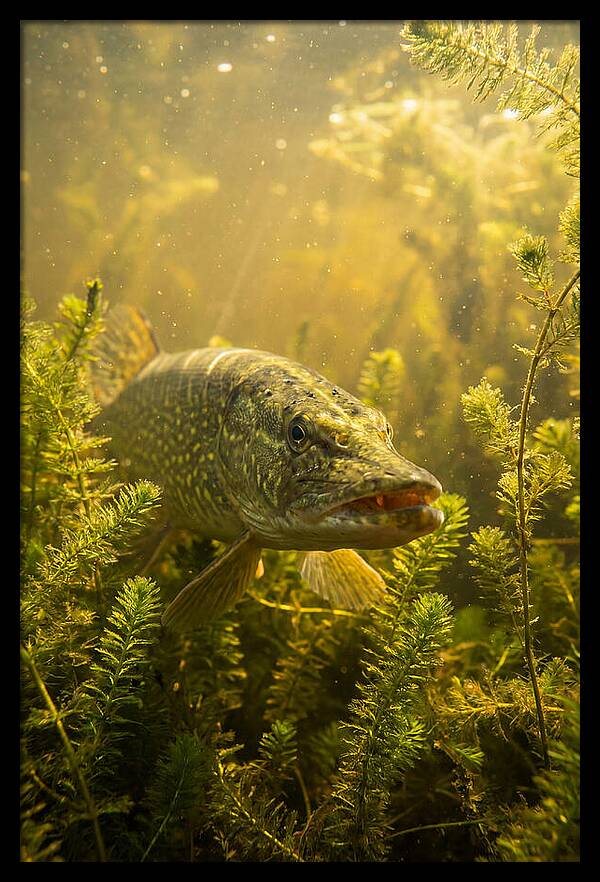 Northern Pike Lurking