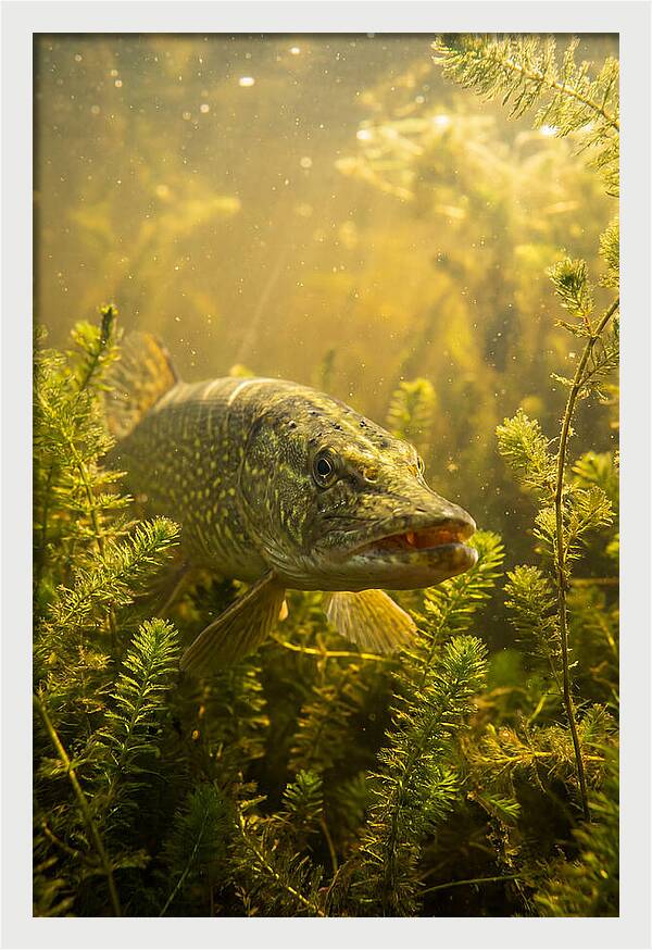 Northern Pike Lurking