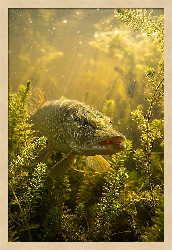Northern Pike Lurking