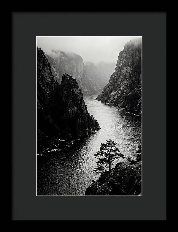 Norwegian Fjord Cliff Passage