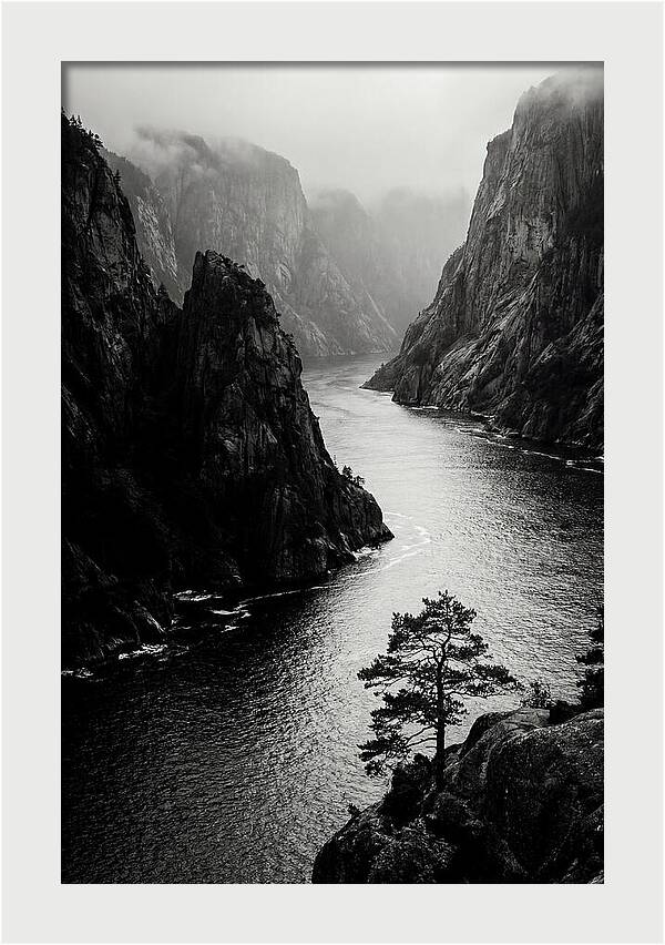 Norwegian Fjord Cliff Passage