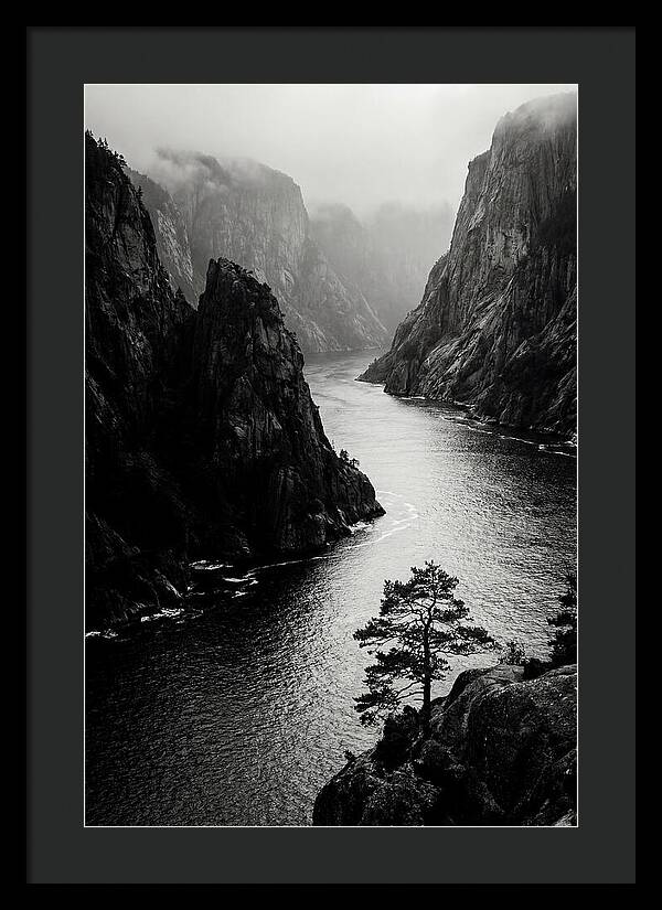 Norwegian Fjord Cliff Passage