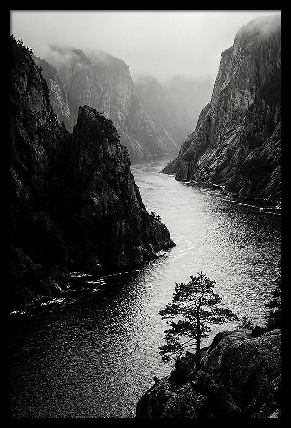 Norwegian Fjord Cliff Passage