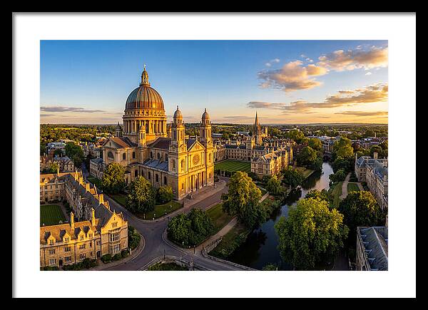 Notre Dame Basilica At Sunset