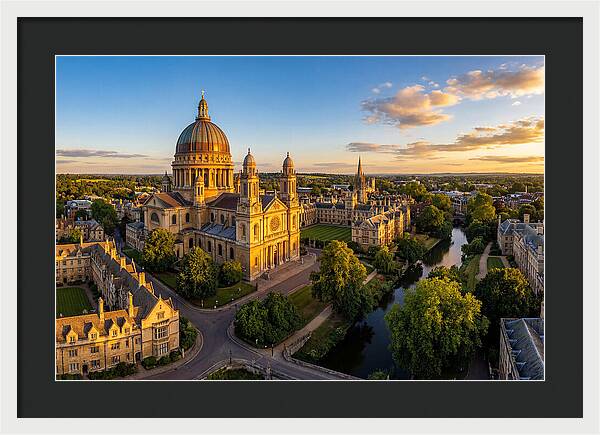 Notre Dame Basilica At Sunset