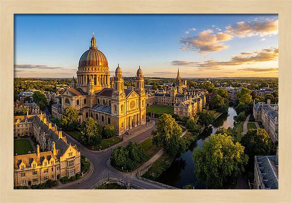 Notre Dame Basilica At Sunset