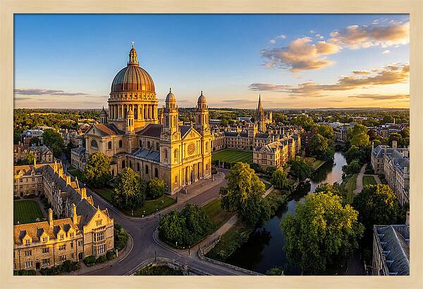 Notre Dame Basilica At Sunset