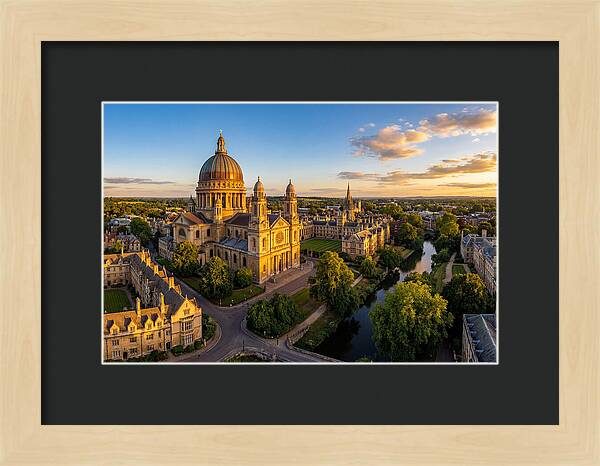 Notre Dame Basilica At Sunset