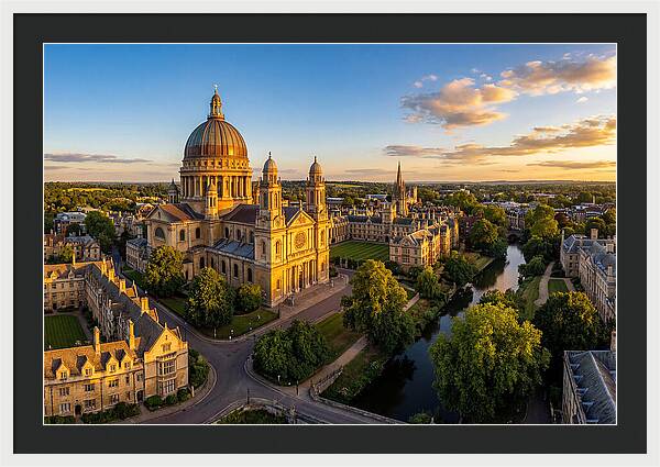 Notre Dame Basilica At Sunset