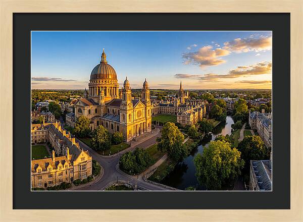 Notre Dame Basilica At Sunset