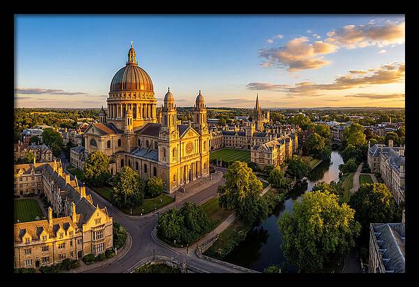 Notre Dame Basilica At Sunset