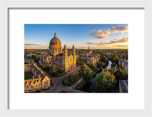 Notre Dame Basilica At Sunset